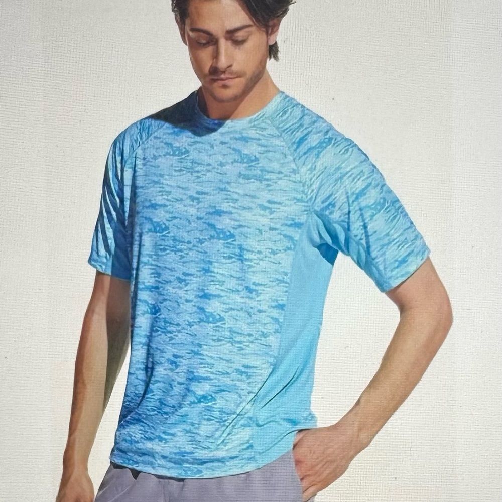 🔴NWT🔴 TSLA Men's Rashguard Swim Shirt, Size XXL
